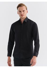 Pako Lorente - PAKO LORENTE – Koszula męska P000B-1X-002-C-S. Typ kołnierza: kołnierzyk klasyczny. Materiał: bawełna, elastan. Długość rękawa: długi rękaw. Długość: długie. Wzór: gładki. Styl: klasyczny, elegancki #6