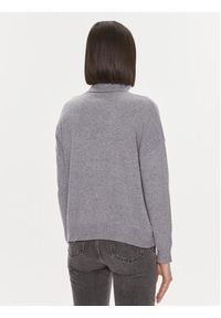 Liu Jo Golf MF3432 MS14G Szary Regular Fit. Typ kołnierza: golf. Kolor: szary. Materiał: wiskoza #2