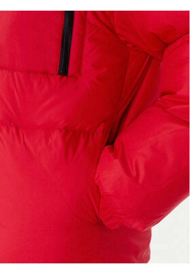 Karl Lagerfeld - KARL LAGERFELD Kurtka zimowa A3W15020 Czerwony Regular Fit. Typ kołnierza: dekolt w karo. Kolor: czerwony. Materiał: syntetyk. Sezon: zima
