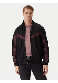 Hugo - HUGO Bluza Darti 50549418 Czarny Relaxed Fit. Kolor: czarny. Materiał: syntetyk #1