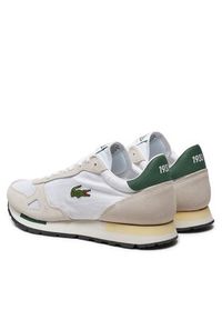 Lacoste Sneakersy Partner 70 747SMA0006 Beżowy. Kolor: beżowy. Materiał: materiał #6