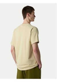 The North Face T-Shirt Terry NF0A8C28 Beżowy Relaxed Fit. Kolor: beżowy. Materiał: syntetyk, bawełna #4