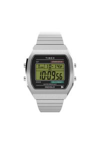 Timex Zegarek T80 TW2W47700 Srebrny. Kolor: srebrny