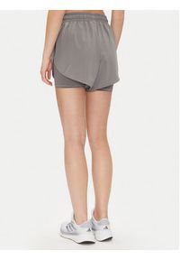 Adidas by Stella McCartney - adidas by Stella McCartney Szorty sportowe Stella McCartney TruePurpose 2-in-1 JI5220 Szary Regular Fit. Kolor: szary. Materiał: syntetyk #3