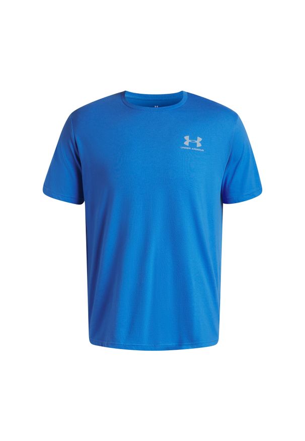 Koszulka Under Armour Sportstyle Left Chest. Kolor: niebieski. Sport: fitness