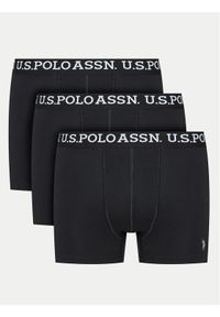 U.S. Polo Assn. Komplet 3 par bokserek MUP3438 Czarny. Kolor: czarny. Materiał: bawełna