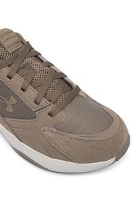 Under Armour Sneakersy UA Edge Suede 3027731 Beżowy. Kolor: beżowy. Materiał: skóra, zamsz #4