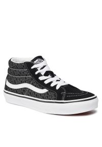 Sneakersy Vans Jn Sk8-Mid Reissue VN000DNZ6BT1 Black/True White. Kolor: czarny. Model: Vans SK8