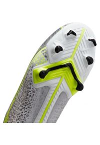 Buty piłkarskie Nike Mercurial Vapor 14 Academy FG/MG Jr CV0811 107 szare srebrny. Kolor: szary. Materiał: skóra, syntetyk. Szerokość cholewki: normalna. Sport: piłka nożna #6