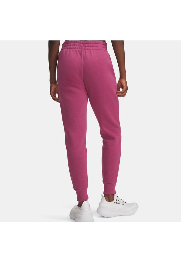 Spodnie damskie Under Armour Rival Fleece. Kolor: fioletowy. Sport: fitness