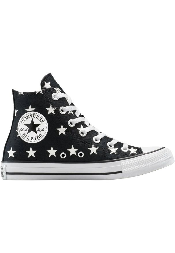 Sneakers Converse Chuck Taylor All Star. Kolor: czarny. Materiał: materiał. Model: Converse All Star. Sport: fitness