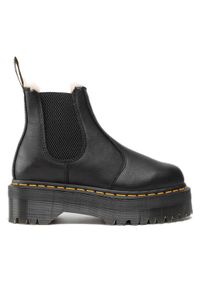 Dr. Martens Sztyblety 2976 Quad Fl 25635001 Czarny. Kolor: czarny. Materiał: skóra #1