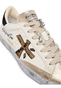 Premiata Sneakersy STEVEND VAR 7605K Biały. Kolor: biały. Materiał: skóra #5