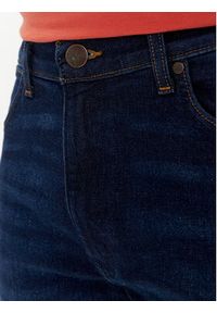 Wrangler Jeansy Larston 112350845 Granatowy Slim Fit. Kolor: niebieski