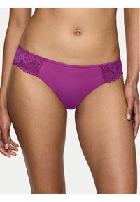 Triumph Figi brazylijskie Wild Peony Florale 10209603 Fioletowy. Kolor: fioletowy. Materiał: syntetyk