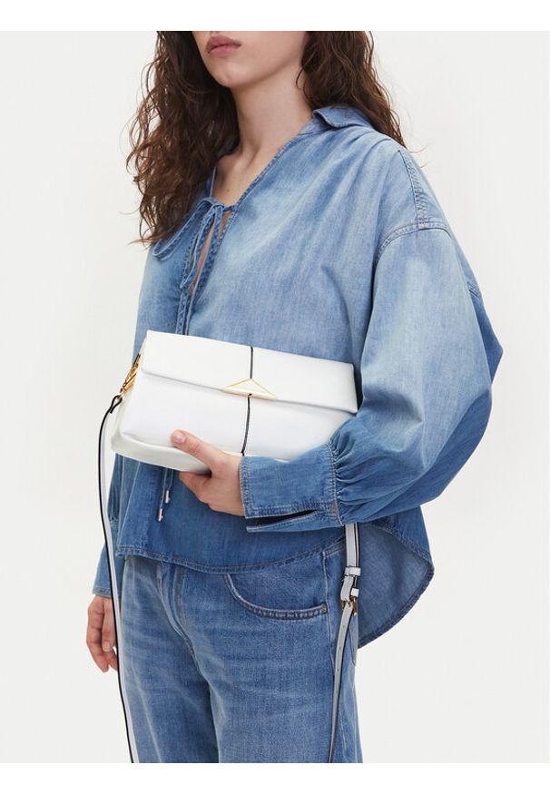 Aldo Torebka Sadiebag 13933816 Biały. Kolor: biały. Materiał: skórzane