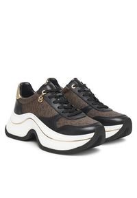 MICHAEL Michael Kors Sneakersy Arla 43F5ARFS2L Brązowy. Kolor: brązowy. Materiał: skóra #3