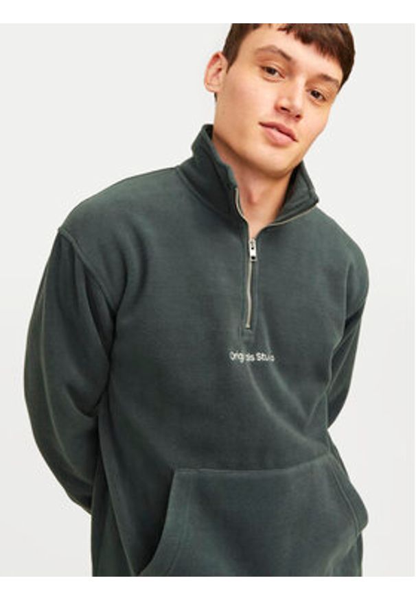 Jack & Jones Polar Vesterbro 12262981 Zielony Relaxed Fit. Kolor: zielony. Materiał: syntetyk