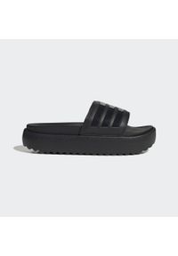 Adidas - adilette Platform Slides. Kolor: czarny. Obcas: na platformie #2