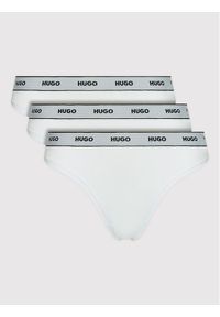 Hugo - HUGO Komplet stringów 50469681 Biały. Kolor: biały. Materiał: bawełna #1