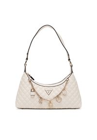 Guess Torebka Everlee HWEG86 79180 Écru. Materiał: skórzane