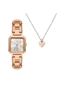 Armani Exchange Zegarek Leila AX7167SET Złoty. Kolor: złoty #1