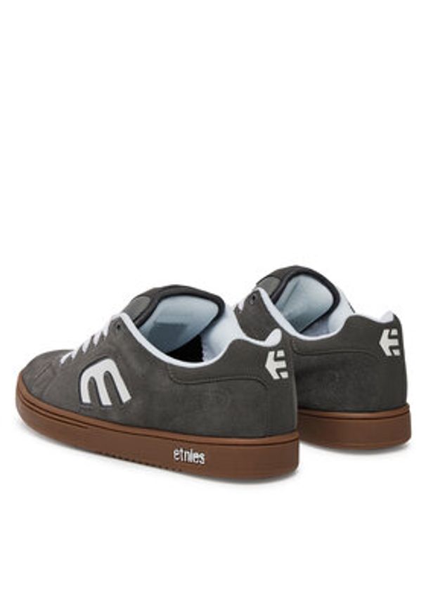 Etnies Sneakersy Callicut 4101000014 Szary. Kolor: szary. Materiał: zamsz, skóra