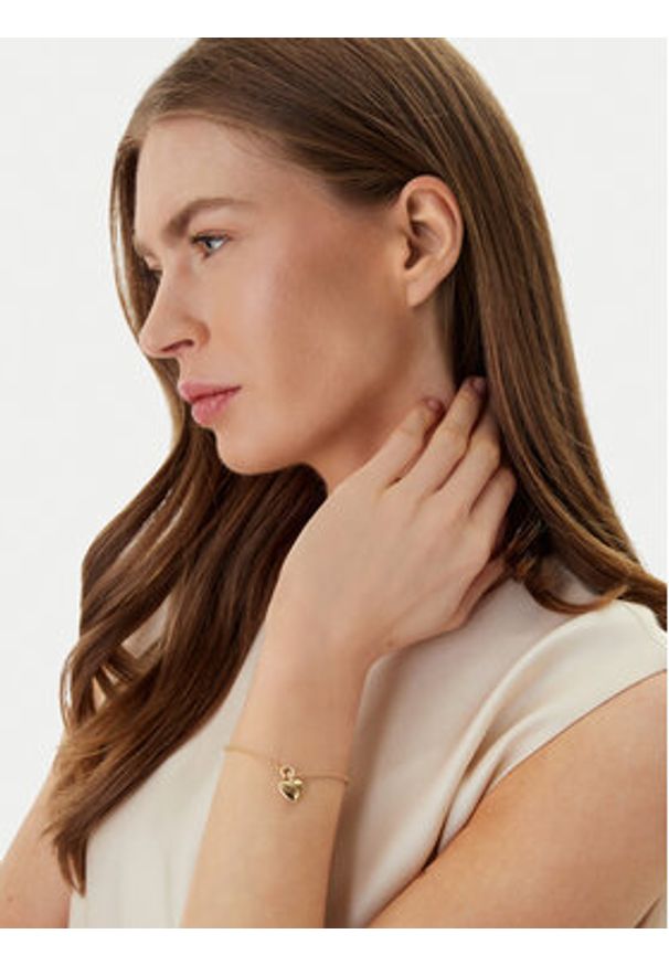 Coach Bransoletka 37557561 Złoty. Materiał: metalowe. Kolor: złoty