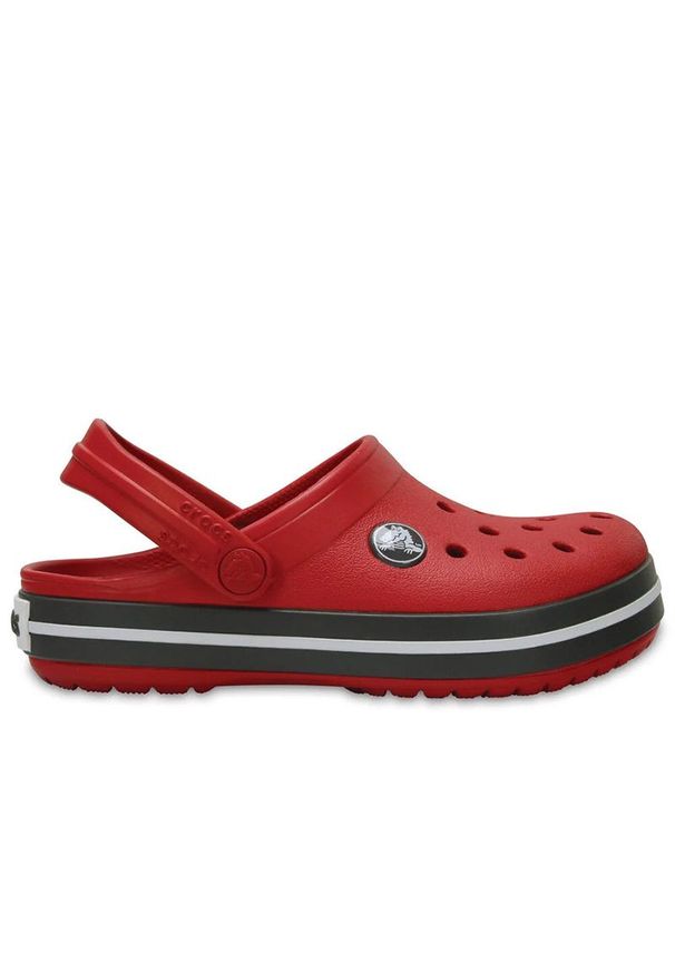 Klapki Crocs Toddler Crocband Clog 207005-6IB - czerwone. Kolor: czerwony. Sezon: lato. Styl: młodzieżowy