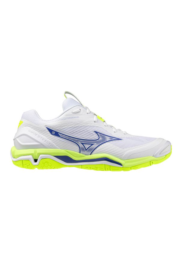Buty halowe Mizuno Wave Stealth. Kolor: biały. Model: Mizuno Wave. Sport: piłka ręczna