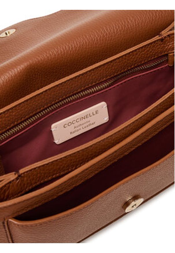 Coccinelle Torebka Coccinelle C-ME E1 SSL 12 03 01 Brązowy. Kolor: brązowy. Materiał: skórzane