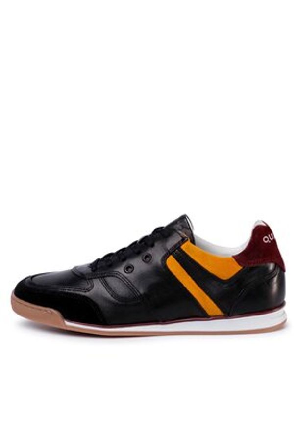 QUAZI Sneakersy QZ-64-04-000654 Czarny. Kolor: czarny. Materiał: skóra