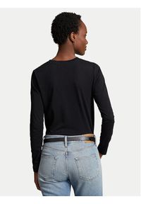 Polo Ralph Lauren Bluzka 211898699003 Czarny Regular Fit. Typ kołnierza: polo. Kolor: czarny. Materiał: bawełna #2