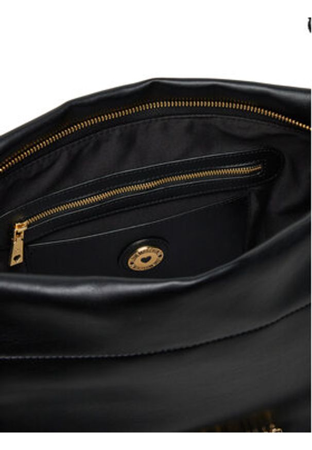 Love Moschino - LOVE MOSCHINO Torebka JC4233PP0MKL0000 Czarny. Kolor: czarny. Materiał: skórzane