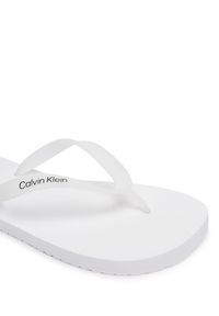 Calvin Klein Japonki Logo Strap HM0HM02105 Biały. Kolor: biały. Materiał: syntetyk #3