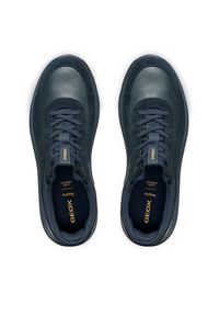 Geox Sneakersy U Spherica Plus U56MPA 08522 C4002 Granatowy. Kolor: niebieski. Materiał: zamsz, skóra #3