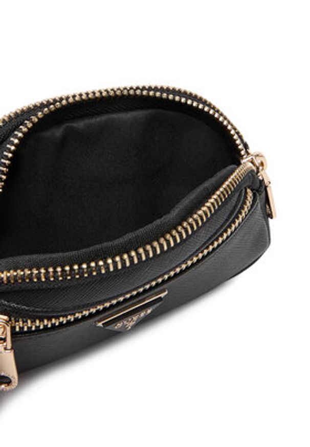 Guess Kosmetyczka PW7570 P6290 Czarny. Kolor: czarny. Materiał: skóra