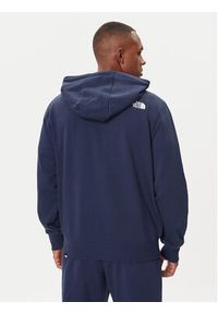 The North Face Bluza Simple Dome NF0A89FD Granatowy Regular Fit. Kolor: niebieski. Materiał: syntetyk #3