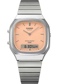 Zegarek Casio Męski Vintage Ana-Digi Orange Dial (AQ-240E-4ADF). Styl: vintage #1