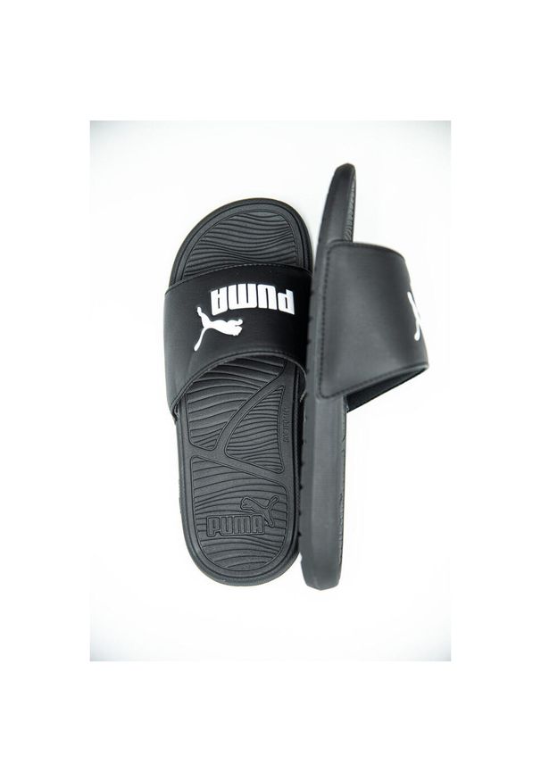 Klapki basenowe dla dorosłych Puma Cool Cat 2.0. Kolor: wielokolorowy, biały, czarny. Materiał: materiał, syntetyk. Styl: sportowy