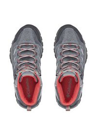 columbia - Columbia Trekkingi Crestwood Mid Waterproof 2099861 Szary. Kolor: szary. Materiał: materiał