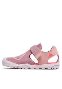 Adidas - adidas Sandały Captain Toey 2.0 K S42673 Różowy. Kolor: różowy. Materiał: materiał #7