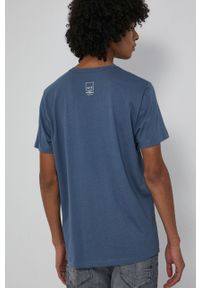medicine - Medicine - T-shirt bawełniany Wisława Szymborska. Kolor: niebieski. Materiał: bawełna. Wzór: nadruk #5