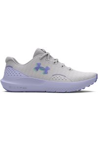 Buty do chodzenia damskie Under Armour 3027007001. Kolor: szary. Materiał: materiał, syntetyk. Szerokość cholewki: normalna. Sport: turystyka piesza