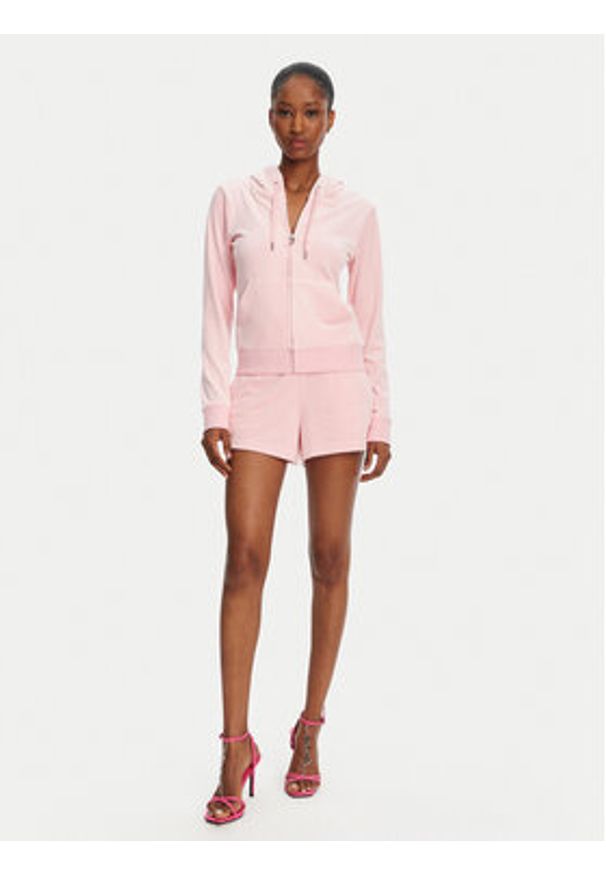 Juicy Couture Szorty sportowe Eve JCBHS224801 Różowy Regular Fit. Kolor: różowy. Materiał: syntetyk