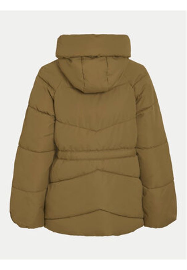 Vila Kurtka zimowa Bumble 14098374 Brązowy Loose Fit. Kolor: brązowy. Materiał: syntetyk. Sezon: zima
