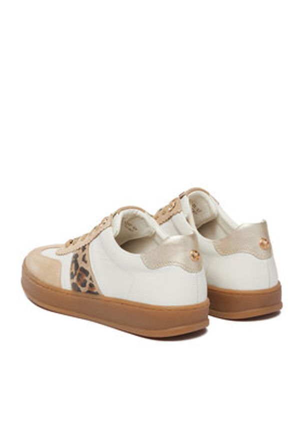 MEXX Sneakersy EO-WI16-HAIRY-01 Biały. Kolor: biały. Materiał: skóra