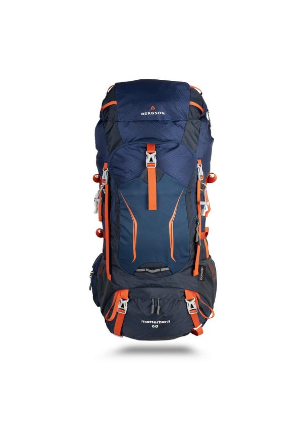 Bergson - Plecak turystyczny BERGSON MATTERHORN3 60 L. Kolor: niebieski