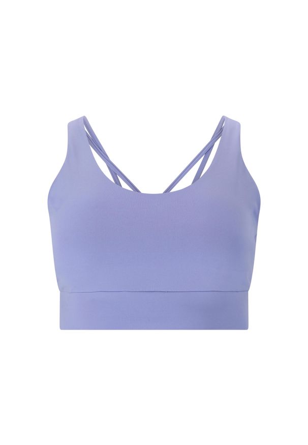 Biustonosz dla kobiet Athlecia Gaby V2. Kolor: fioletowy. Sport: fitness
