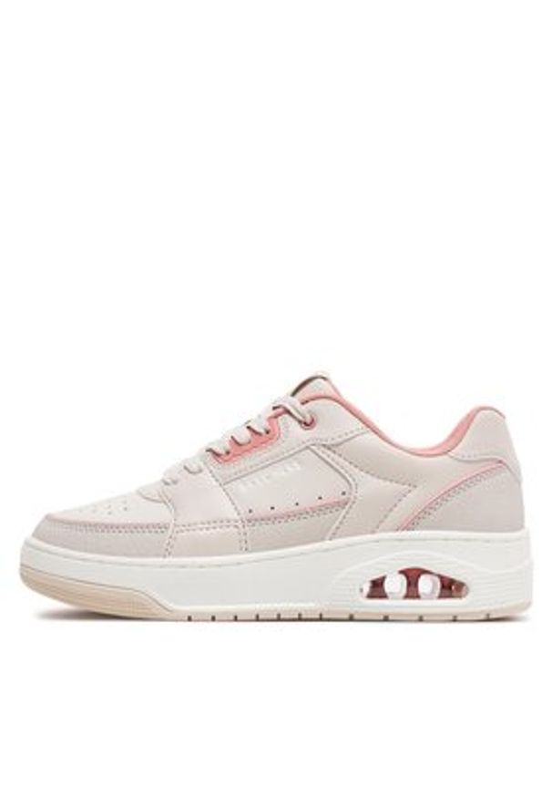 skechers - Skechers Sneakersy Uno Court 177710 Różowy. Kolor: różowy. Materiał: skóra
